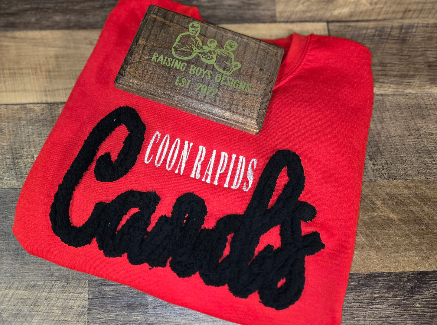Coon Rapids Cards Yarn Crewneck