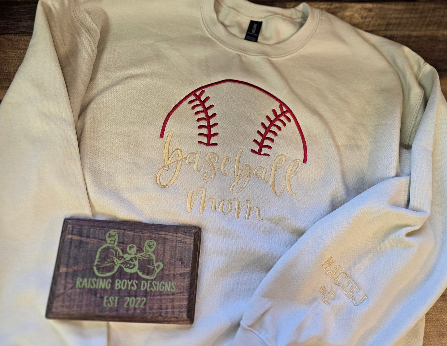 Baseball Mom crewneck
