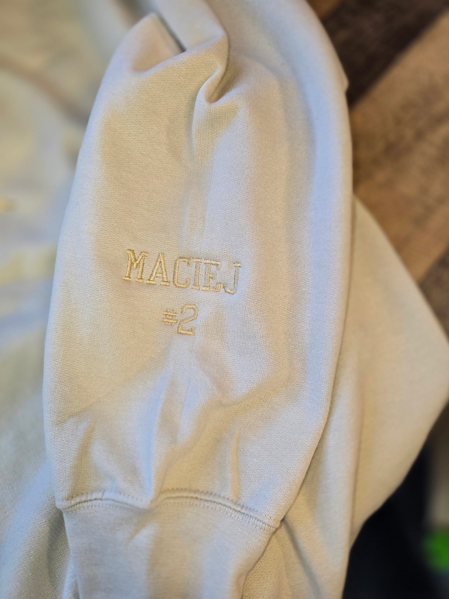 Custom Sleeve Add-On (Name + Number) ⚾️