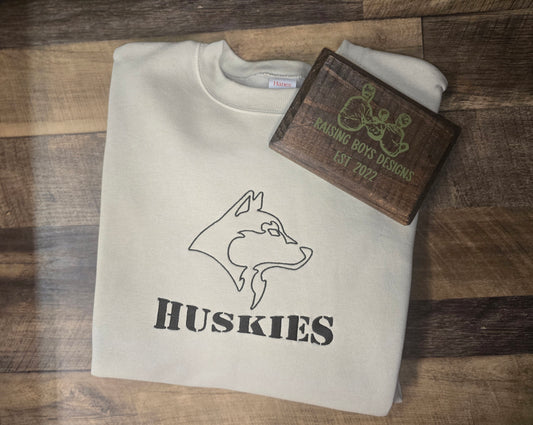 Open Husky Crewneck Sweatshirt