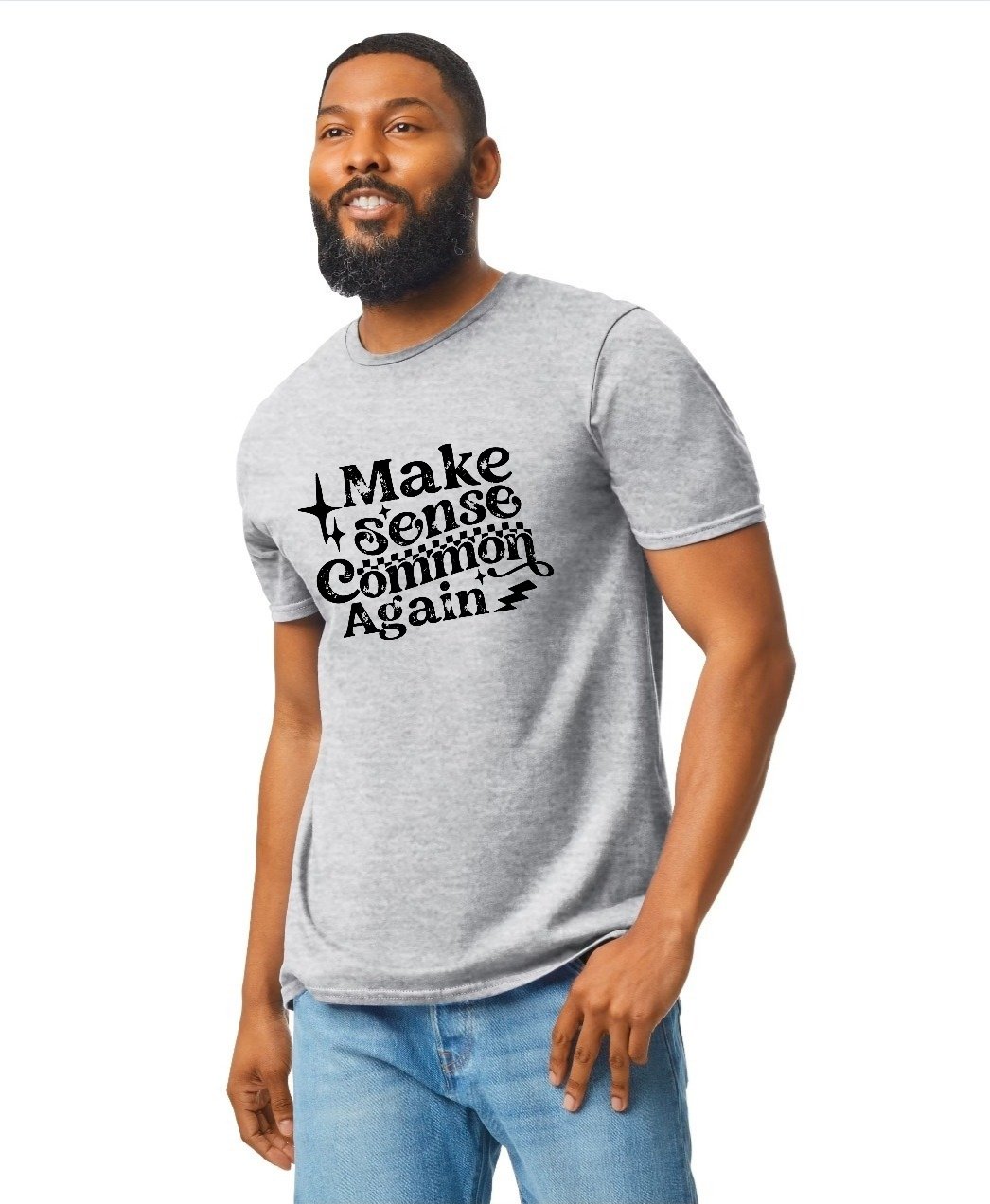 Make Sense Common Again tee
