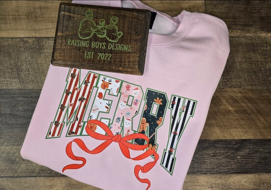 Merry Crewneck Sweatshirt