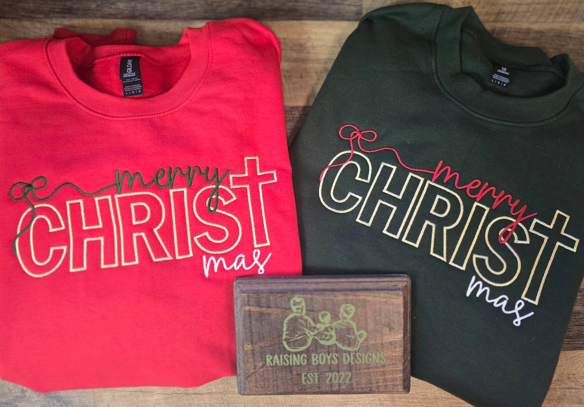 Merry CHRISTmas Crewneck