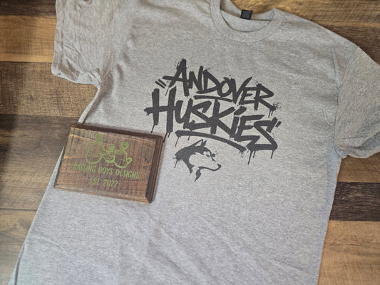 Graffiti Huskies Tee